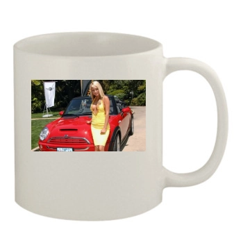 Sara Jean Underwood 11oz White Mug