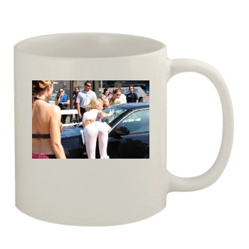 Sara Jean Underwood 11oz White Mug