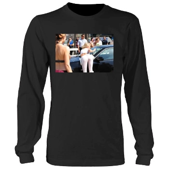 Sara Jean Underwood Men's Heavy Long Sleeve TShirt