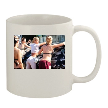 Sara Jean Underwood 11oz White Mug