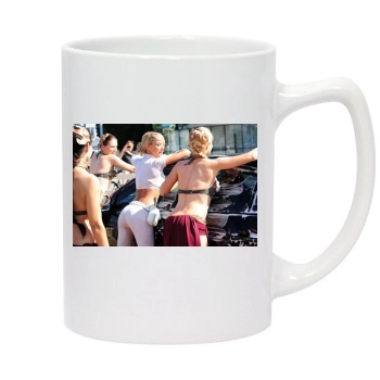 Sara Jean Underwood 14oz White Statesman Mug