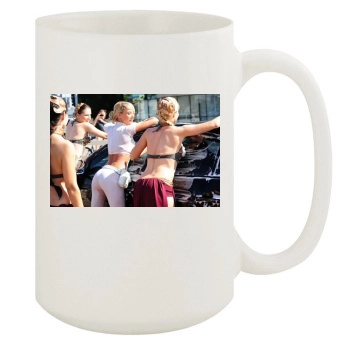 Sara Jean Underwood 15oz White Mug