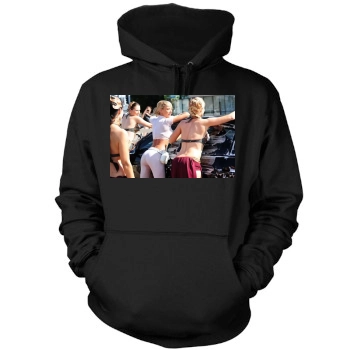 Sara Jean Underwood Mens Pullover Hoodie Sweatshirt