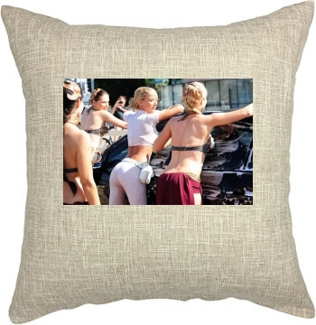 Sara Jean Underwood Pillow