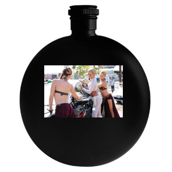 Sara Jean Underwood Round Flask