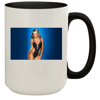 Sara Jean Underwood 15oz Colored Inner & Handle Mug