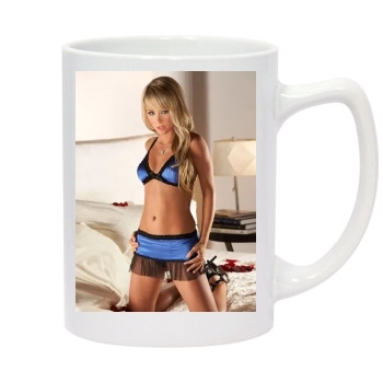 Sara Jean Underwood 14oz White Statesman Mug