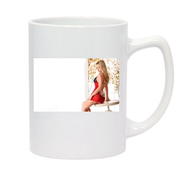 Sara Jean Underwood 14oz White Statesman Mug