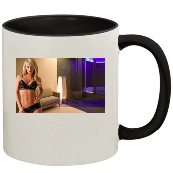 Sara Jean Underwood 11oz Colored Inner & Handle Mug