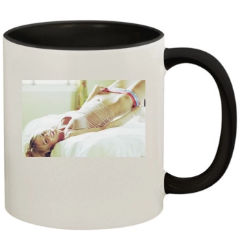 Sara Jean Underwood 11oz Colored Inner & Handle Mug