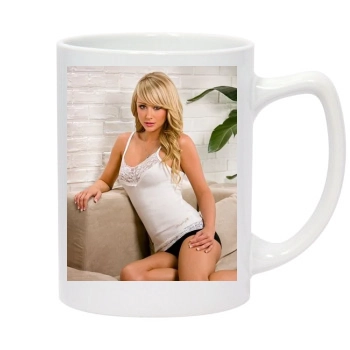 Sara Jean Underwood 14oz White Statesman Mug