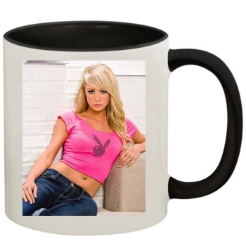 Sara Jean Underwood 11oz Colored Inner & Handle Mug