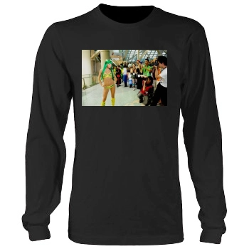 Sara Jean Underwood Men's Heavy Long Sleeve TShirt