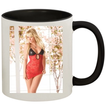 Sara Jean Underwood 11oz Colored Inner & Handle Mug