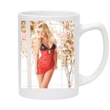 Sara Jean Underwood 14oz White Statesman Mug