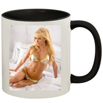 Sara Jean Underwood 11oz Colored Inner & Handle Mug