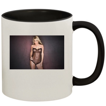 Sara Jean Underwood 11oz Colored Inner & Handle Mug