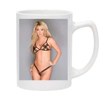 Sara Jean Underwood 14oz White Statesman Mug