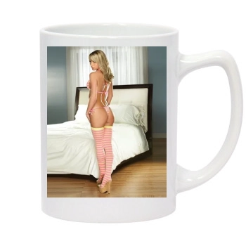 Sara Jean Underwood 14oz White Statesman Mug