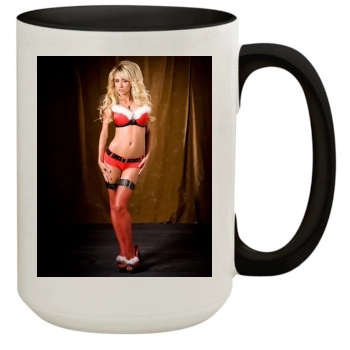 Sara Jean Underwood 15oz Colored Inner & Handle Mug