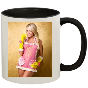 Sara Jean Underwood 11oz Colored Inner & Handle Mug