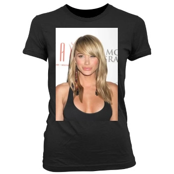 Sara Jean Underwood Women's Junior Cut Crewneck T-Shirt