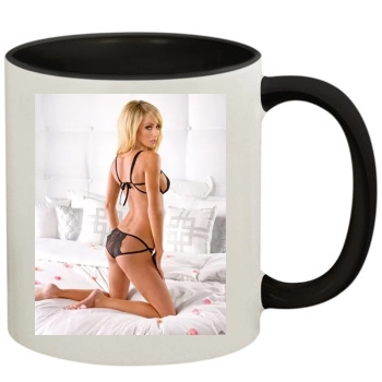 Sara Jean Underwood 11oz Colored Inner & Handle Mug