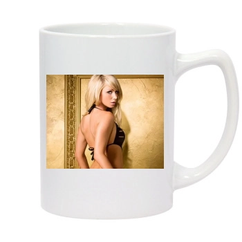 Sara Jean Underwood 14oz White Statesman Mug