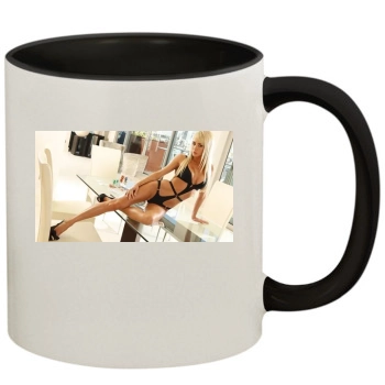 Sara Jean Underwood 11oz Colored Inner & Handle Mug