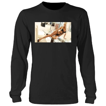 Sara Jean Underwood Men's Heavy Long Sleeve TShirt