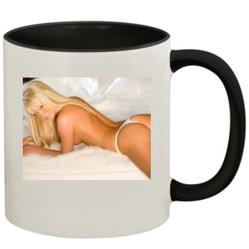 Sara Jean Underwood 11oz Colored Inner & Handle Mug