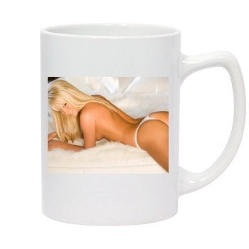 Sara Jean Underwood 14oz White Statesman Mug