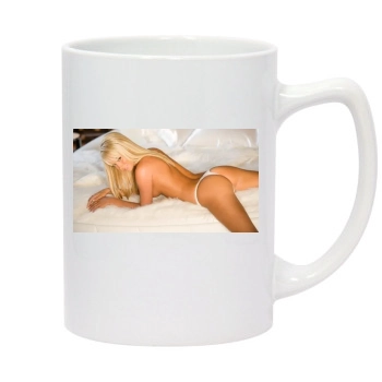 Sara Jean Underwood 14oz White Statesman Mug