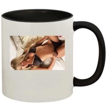 Sara Jean Underwood 11oz Colored Inner & Handle Mug