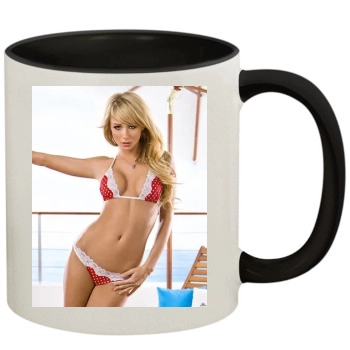 Sara Jean Underwood 11oz Colored Inner & Handle Mug