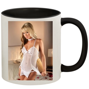 Sara Jean Underwood 11oz Colored Inner & Handle Mug