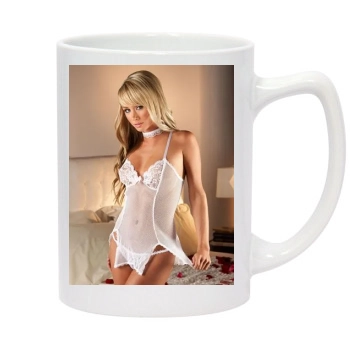 Sara Jean Underwood 14oz White Statesman Mug