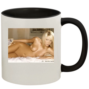 Sara Jean Underwood 11oz Colored Inner & Handle Mug