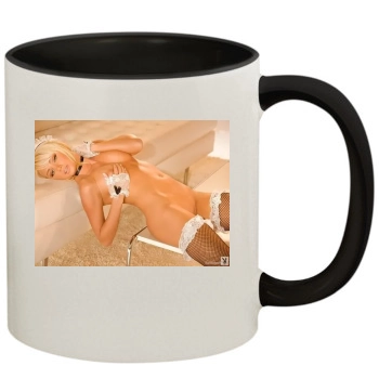 Sara Jean Underwood 11oz Colored Inner & Handle Mug