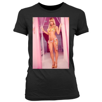 Sara Jean Underwood Women's Junior Cut Crewneck T-Shirt