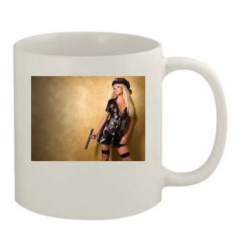 Sara Jean Underwood 11oz White Mug