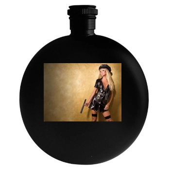 Sara Jean Underwood Round Flask