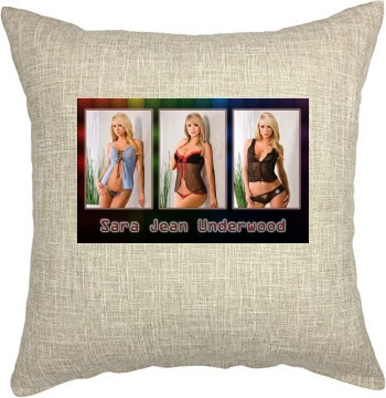 Sara Jean Underwood Pillow