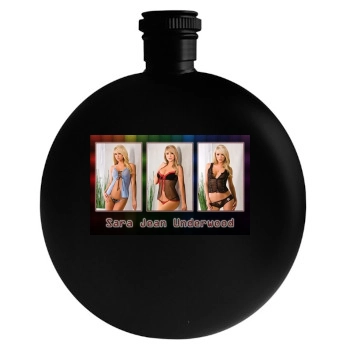 Sara Jean Underwood Round Flask