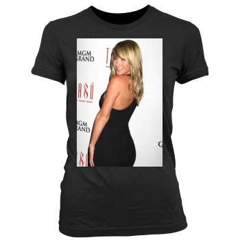 Sara Jean Underwood Women's Junior Cut Crewneck T-Shirt