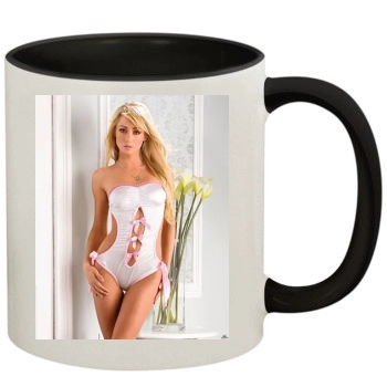 Sara Jean Underwood 11oz Colored Inner & Handle Mug