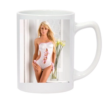 Sara Jean Underwood 14oz White Statesman Mug