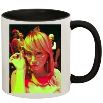 Sara Jean Underwood 11oz Colored Inner & Handle Mug