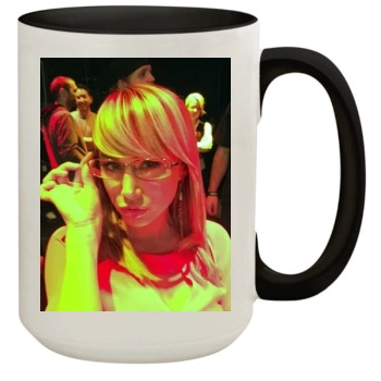 Sara Jean Underwood 15oz Colored Inner & Handle Mug