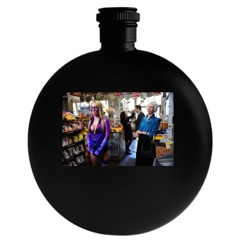 Sara Jean Underwood Round Flask